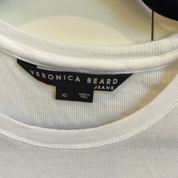 Veronica Beard Long Sleeve White Shirt Size XS - Picture 2 of 2